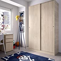 HOMEKIT Armario 2 Puertas correderas- Natural- 120x204x50cm